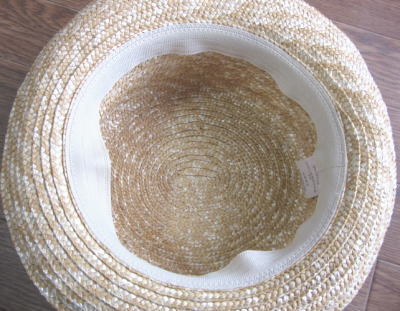 ストローチャーリーハット ナチュラル 1680円 レビュー記入で送料込帽子のアウトレットK-STYLE2.JPG