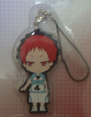 黒子のバスケ一番くじ　J賞ラバーストラップ赤司