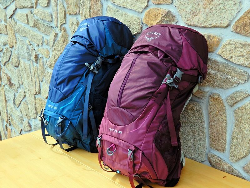 春新作の バックパック Osprey シラス ルスカパープル L 36 登山用品