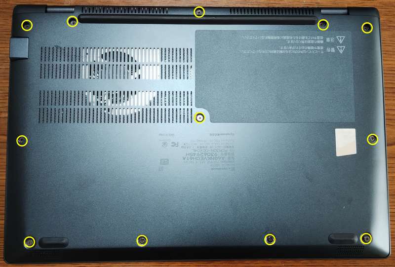 部分的に電圧は出ているが起動しない dynabook G83/KV | Bubble