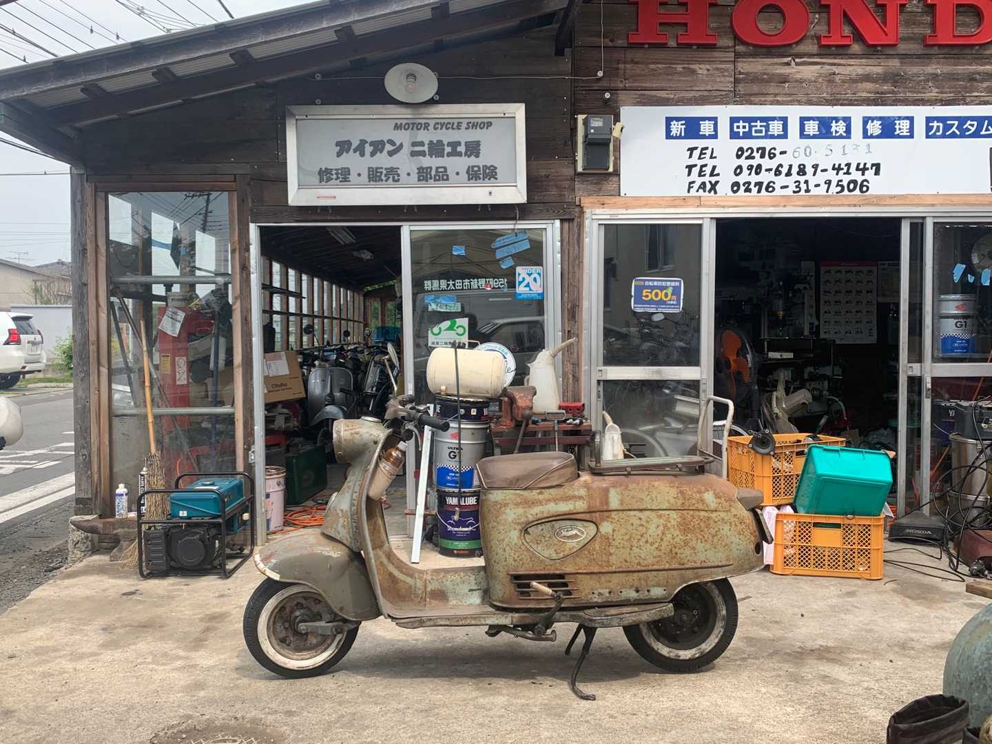 1958年生まれポンコツラビットで宇都宮のパイオニアラン行って来ました アイアン二輪工房 ラビットスクーター モンキー カブ カスタム 群馬県太田市 楽天ブログ