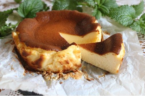 ボールひとつで バスク風チーズケーキ 今日はパン日和 楽天ブログ