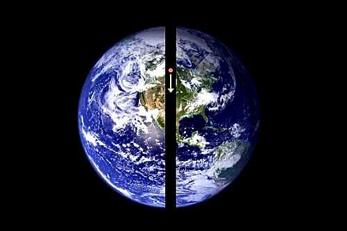 地球を貫通する穴にボールを落とすと？ | 耳（ミミ）とチャッピの布団