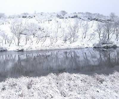 雪景色＆絶景の権現山、ホッケ山、小女郎ヶ池  なんでもない日 