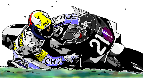 1990YZF750(OWB7) ＃21 平忠彦＆エディー・ローソン | 80's