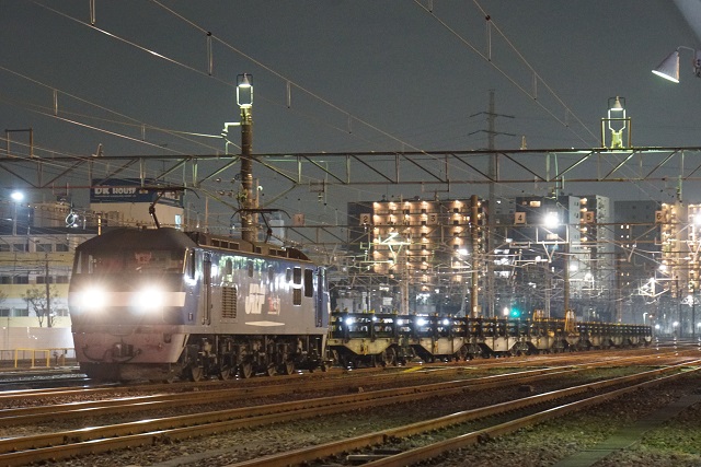 EF65 1104牽引 高崎チキ工臨 & EF210-135牽引 日鐵チキ工臨7