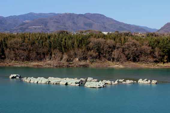 岩津と吉野川♪