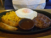 ハンバーグステーキ+ライス