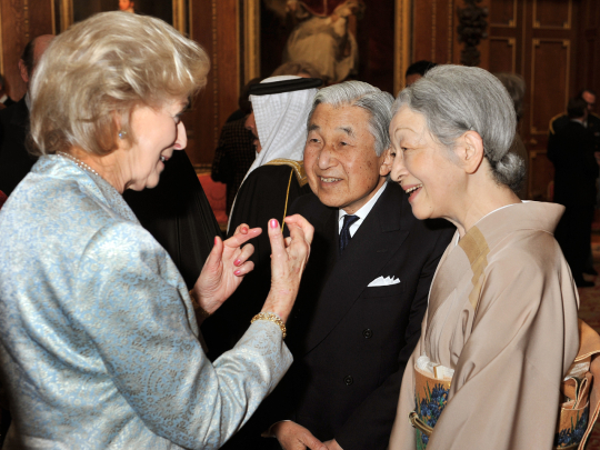 両陛下アレクサンドラ王女と