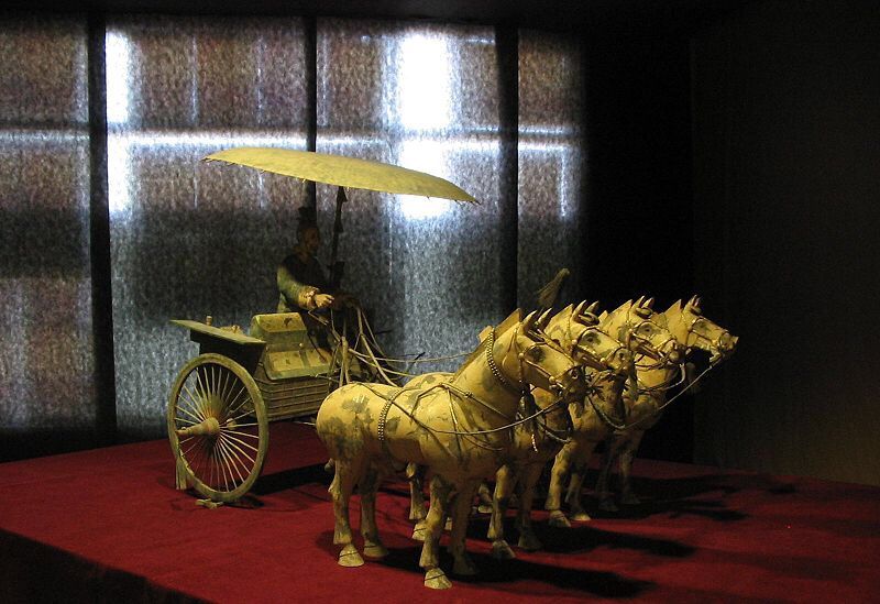 クアドリガ14:中国 始皇帝陵銅車馬(ネット美術旅行143) | 讃三堂感話