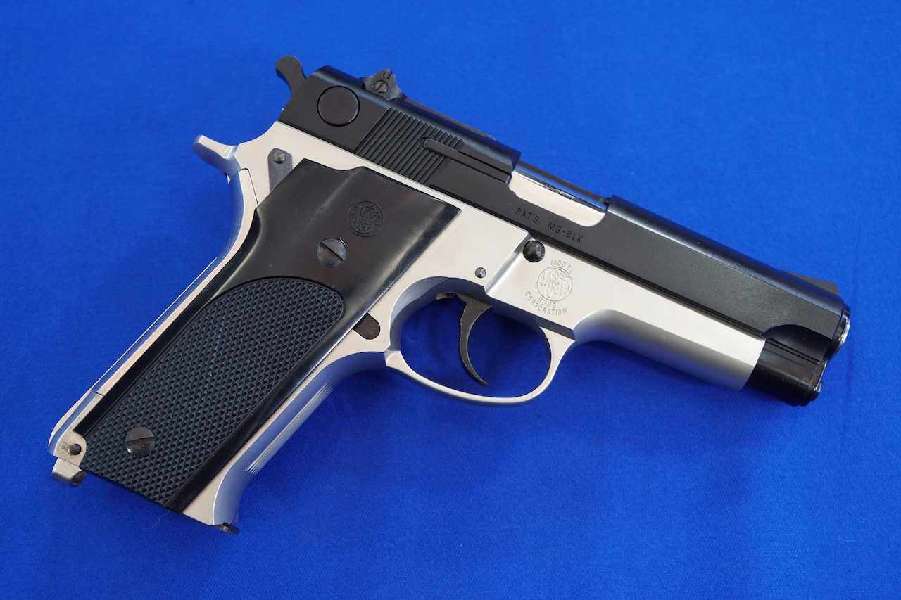 MG59 MGC S&W M59ハーフシルバー モデル（再） | 玩具道楽・・・三昧