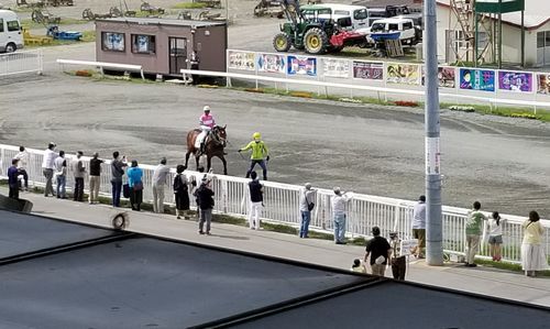 ばんえいの景色が戻ってきた帯広競馬場 ばんブロ ばんえいスタジオのブログ 楽天ブログ