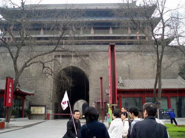 西安　城壁西門「安定門」