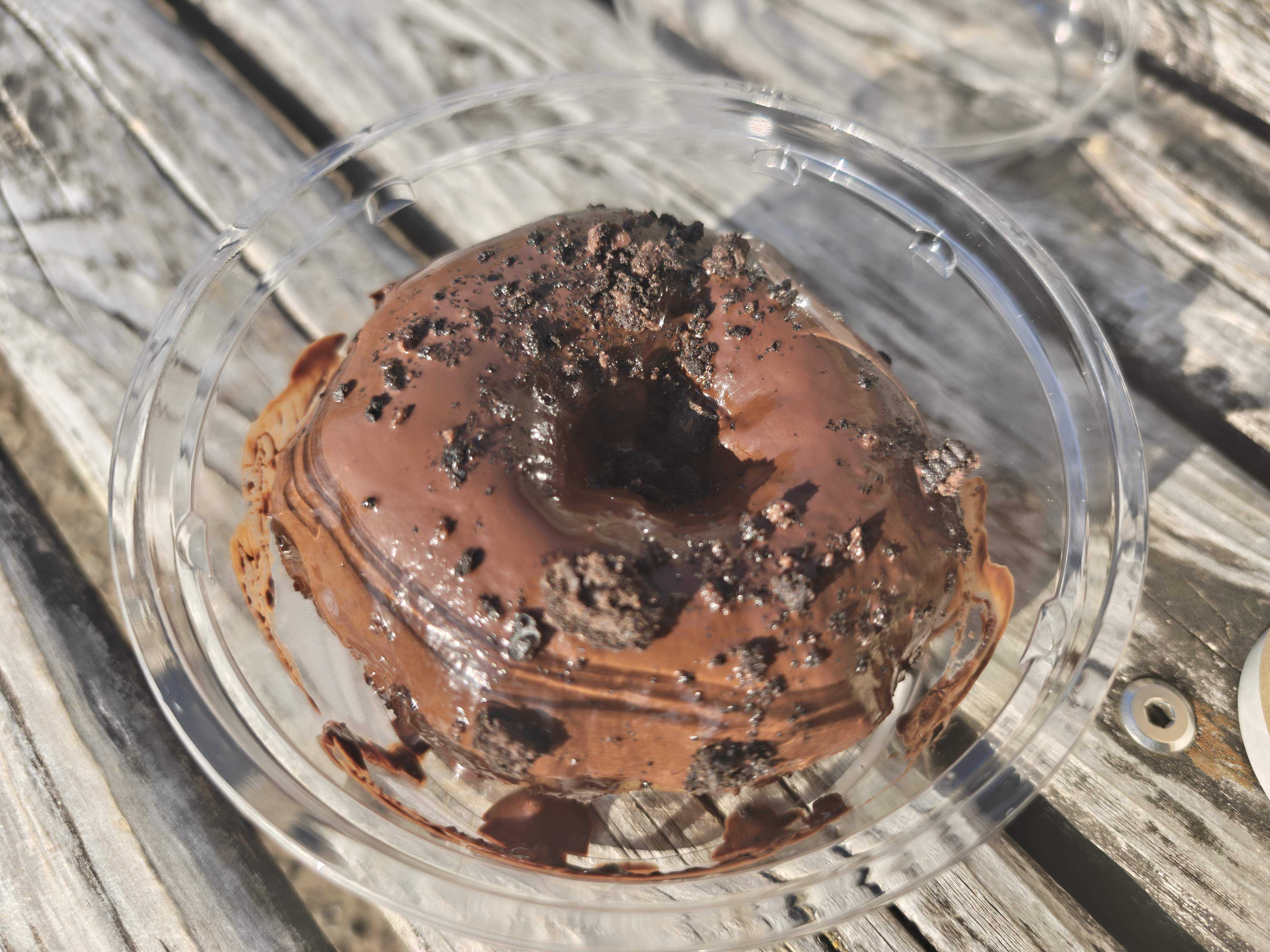 千葉公園のイベントに出店　K’s Good Doughnuts　ストロベリー