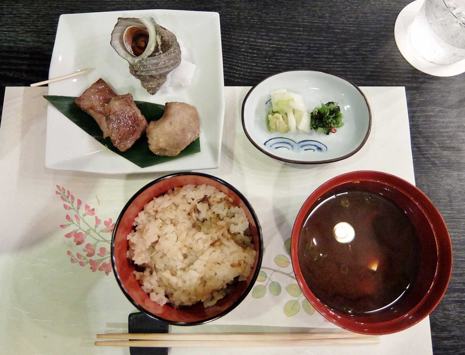 碧き島の宿 熊野別邸 中の島 料理 夕食 味 白龍 会席 ブログ