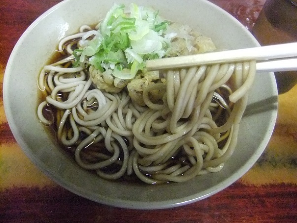 そば千東神田店のまいたけ天そば２