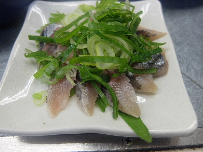 秋刀魚刺し