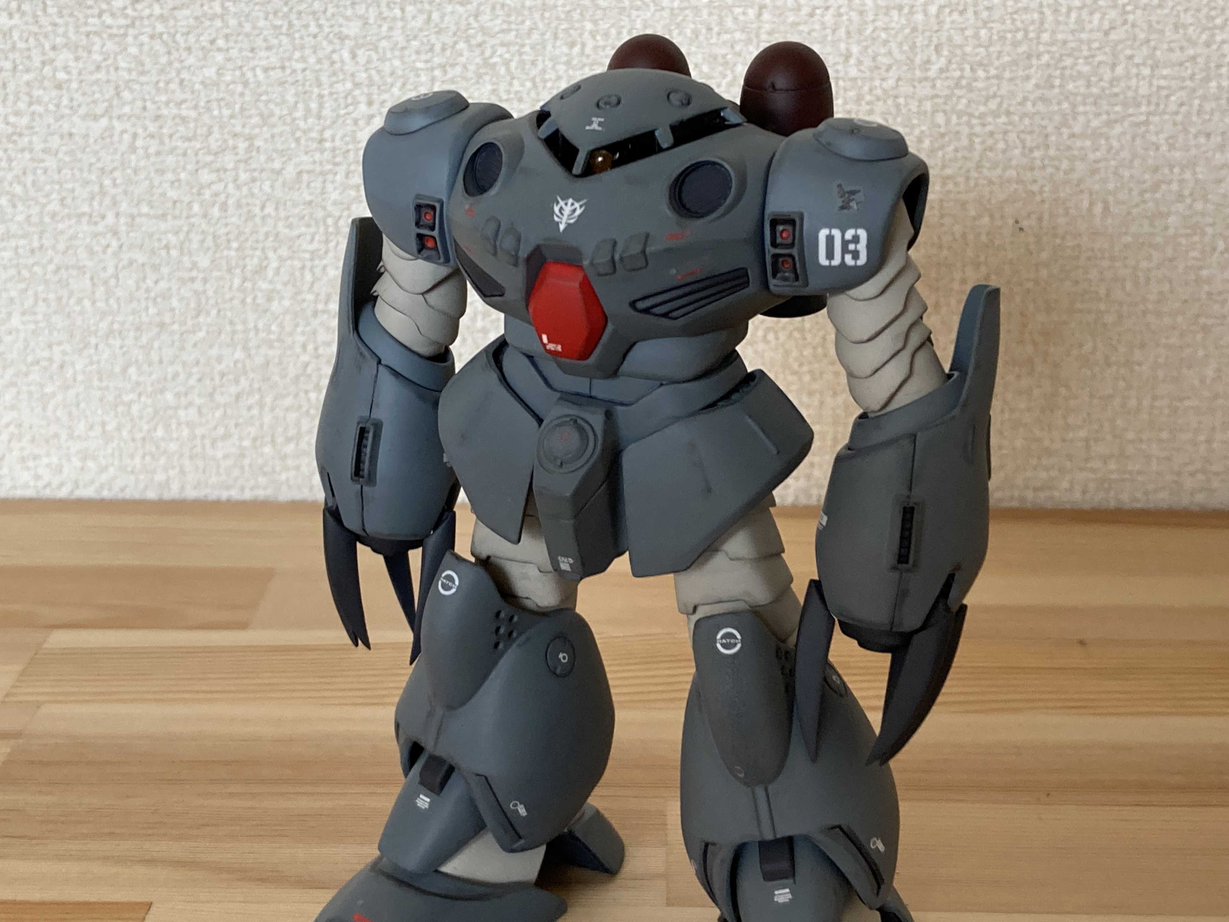 HG ズゴックE モノアイ&コクピットハッチ改造 | かいるたんの下手糞