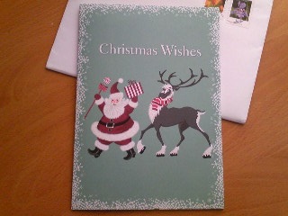 Christmas card from my friend 2015
