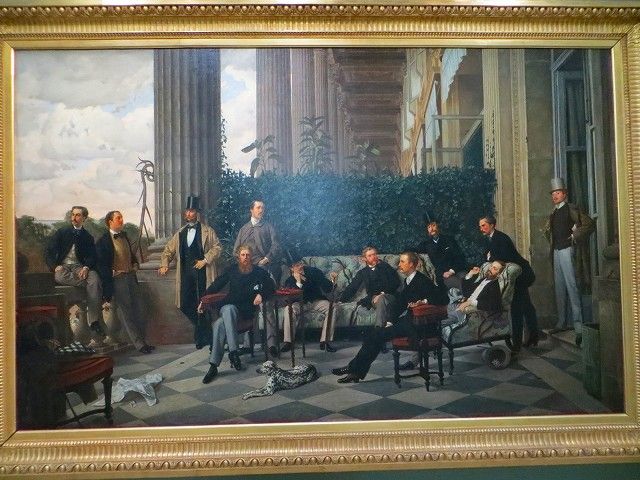 オルセー美術館 Musée d'Orsay ティソ 舞踏会 LL嬢の肖像 ロワイヤル