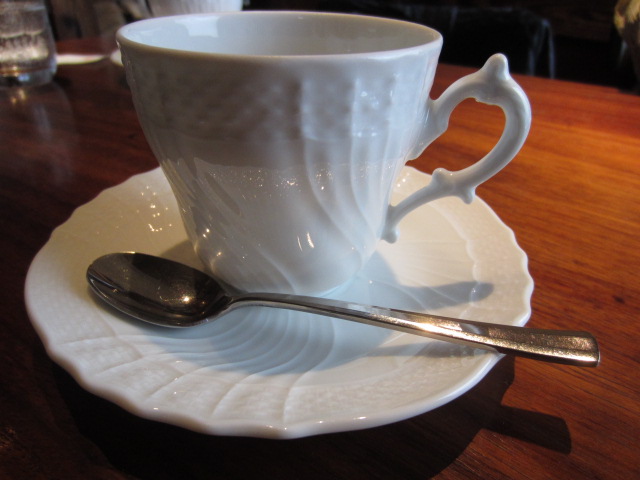 食後コーヒー