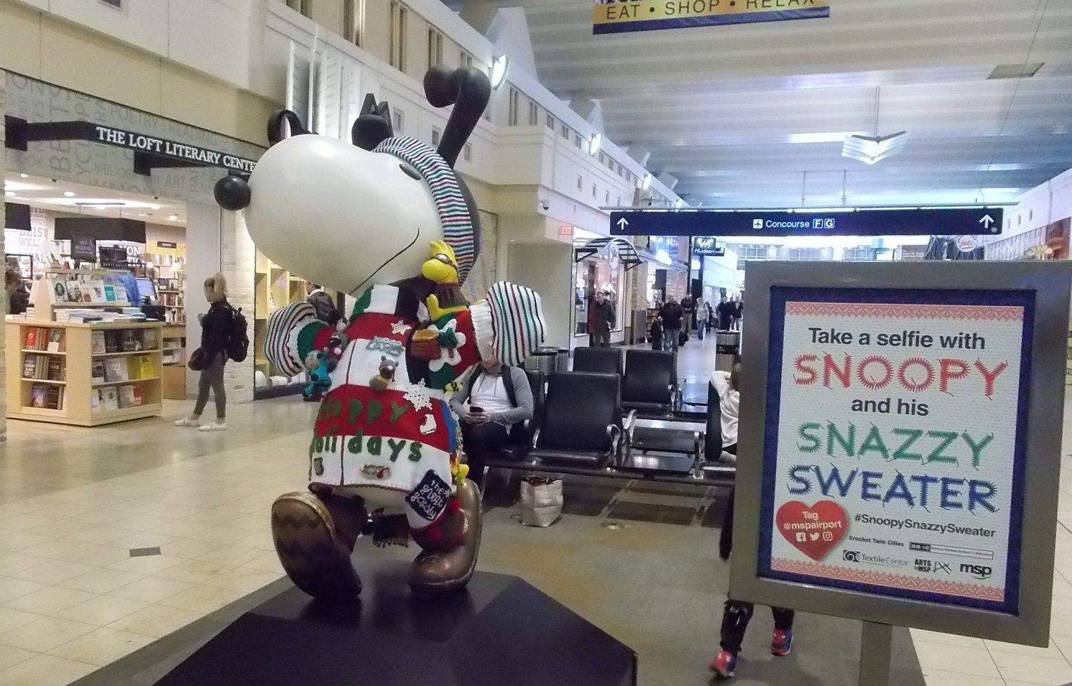 ミネアポリス国際空港 スヌーピーの生まれた場所 ミネアポリス ラスベガス ロサンゼルスの旅 楽天ブログ