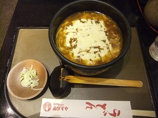ゑびすやアトレ川崎店のチーズカレーそば