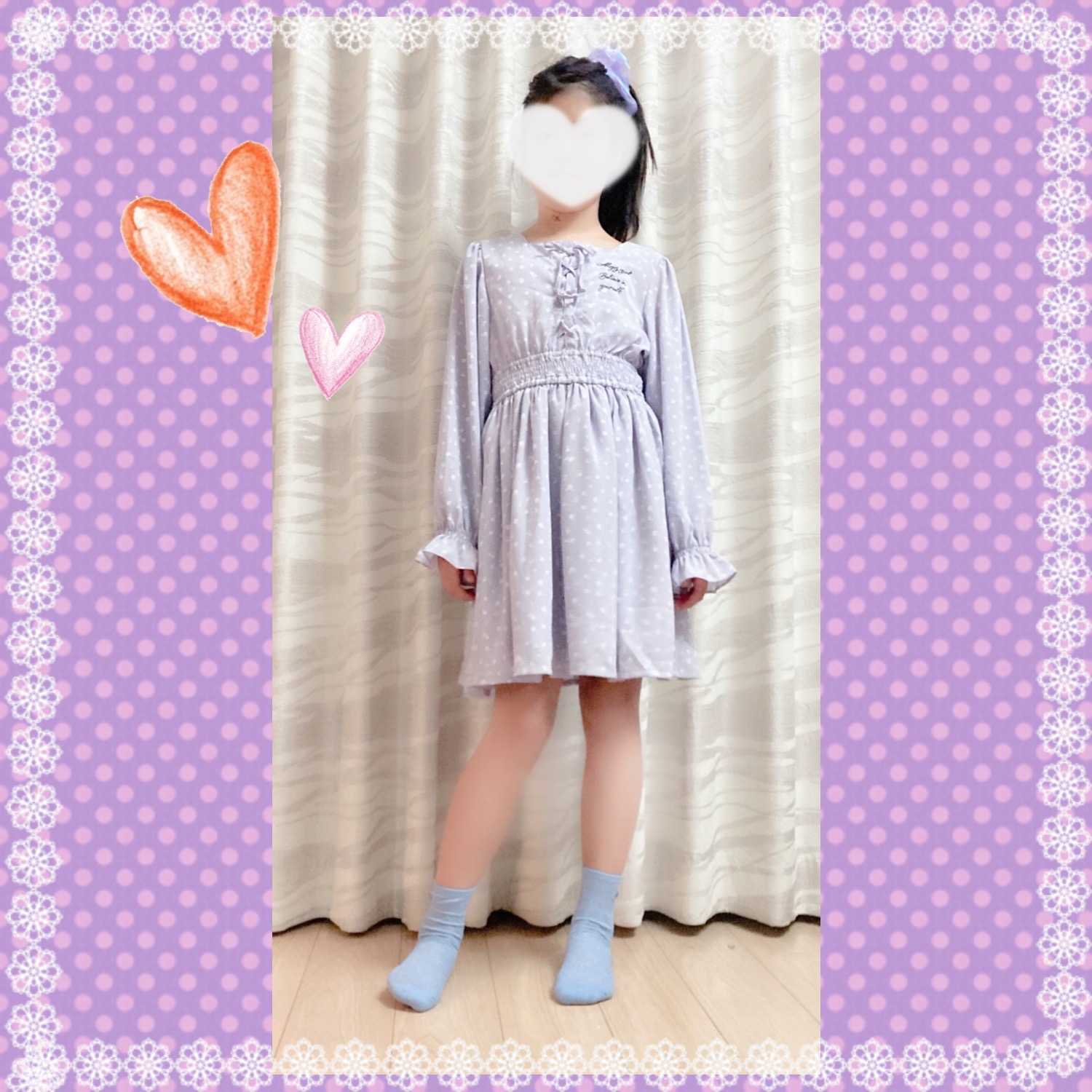 ❇︎ALGY❇︎シャーリングワンピ着画♡ | 子供服好きワーママのお買物