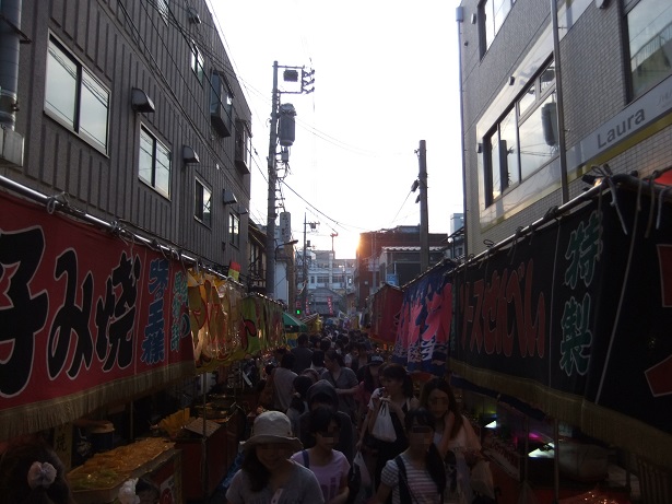 赤門寺＠千住前の露店