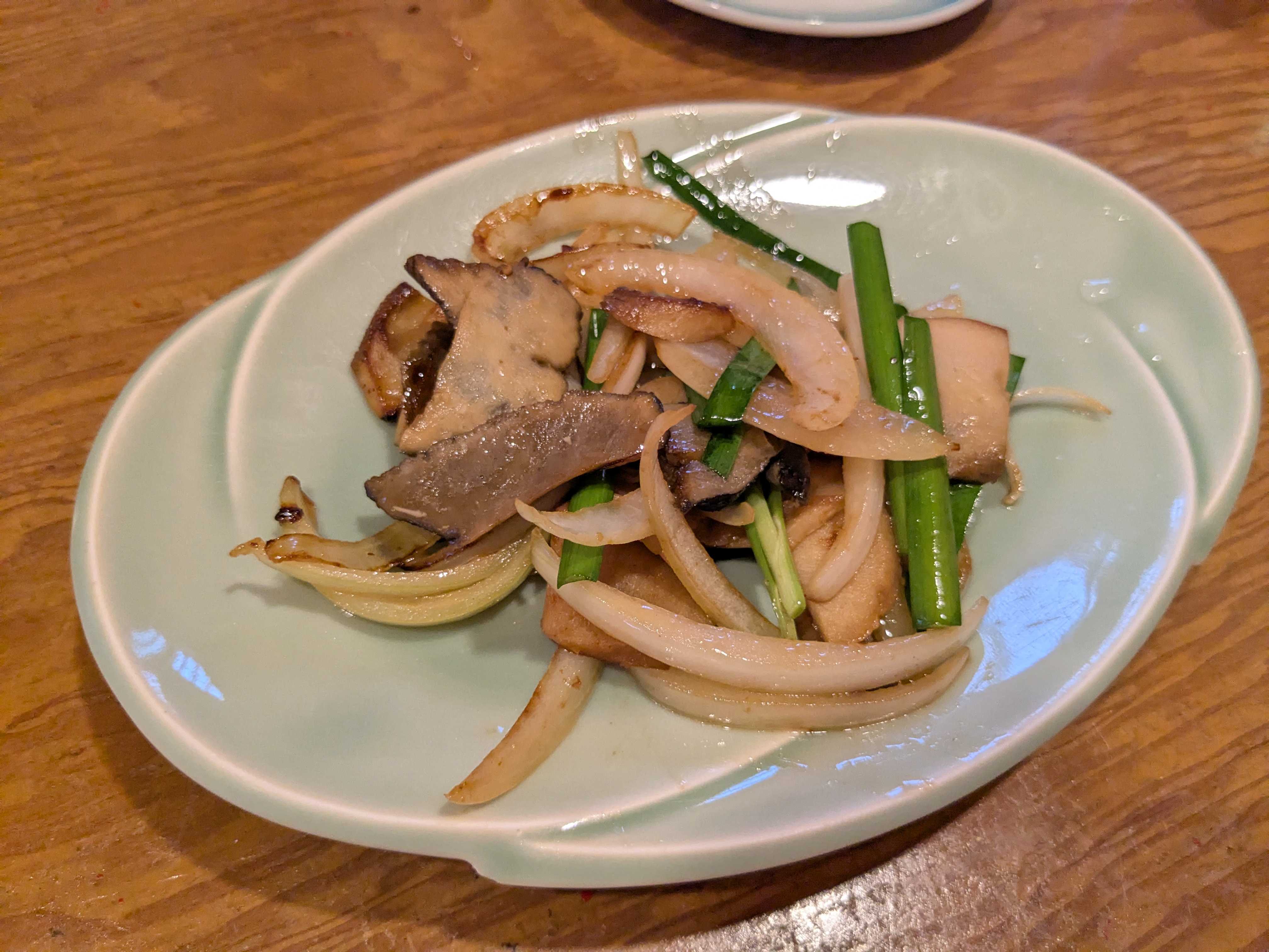 石垣島　子連れディナー　居酒屋かぁらや　夜光貝のバター焼き