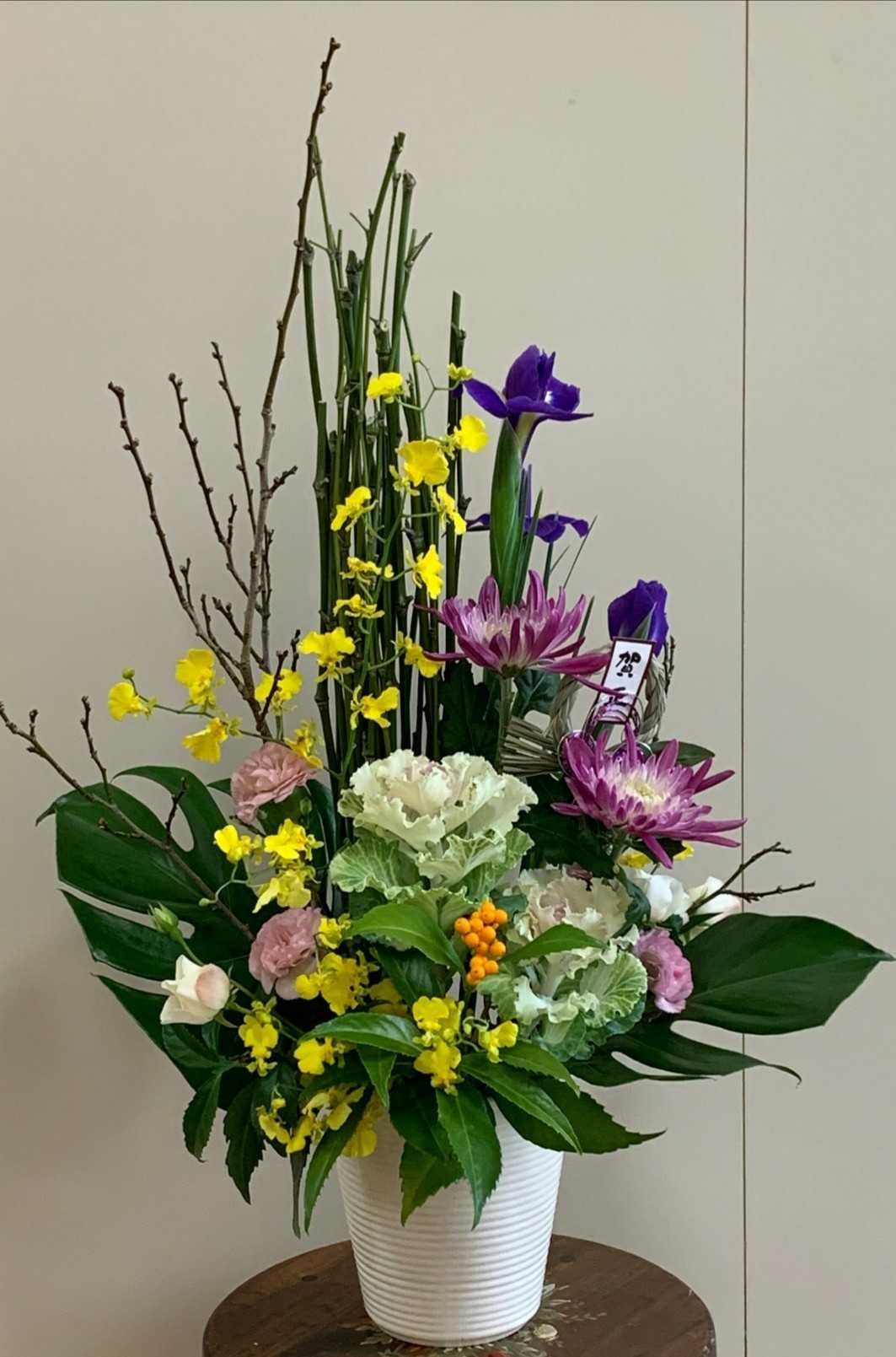 お正月のフラワーアレンジ アトリエ遊花 気ままな日記 楽天ブログ