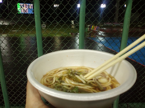 青森ナイター うどん