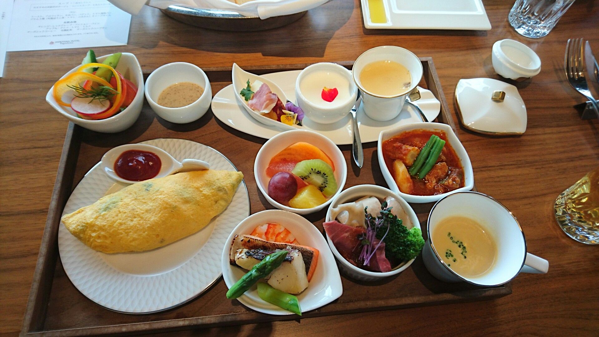 鹿児島の城山観光ホテルの朝食です サラリーマン生活 昭和生まれの昭和育ち 楽天ブログ