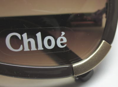 chloe サングラス ブラウン 4990円e-shopping3.JPG