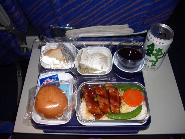 中国南方航空の機内食