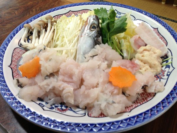 鱧鍋 しらさき