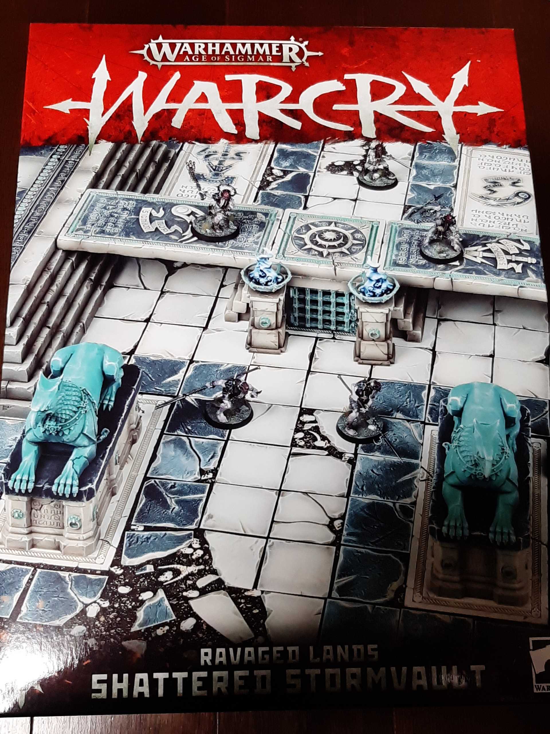 ウォークライ用のゲームボードSHATTERED STORMVAULT 開封 | カズ