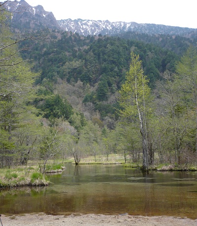 霞沢岳田代池