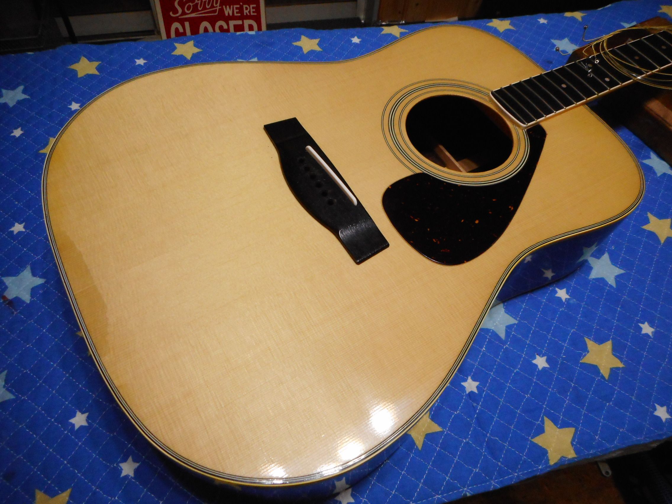 🌸YAMAHA FG301 オレンジラベル トップ割れリペア | 青春のギター