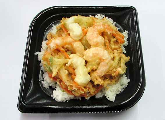 ローソンの「海鮮かき揚げ丼」♪