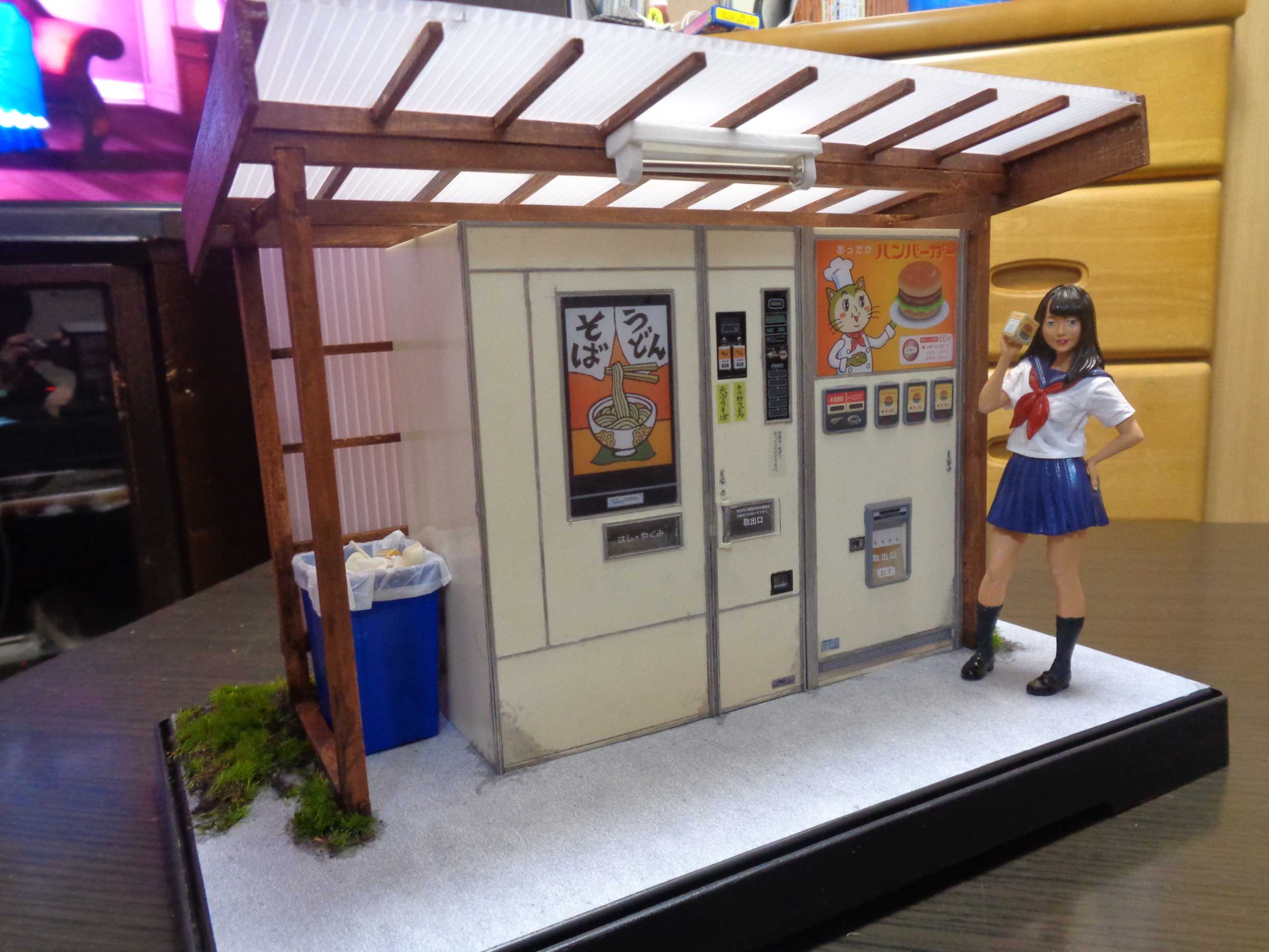 レトロ自販機ジオラマをつくる。その3 | いしちゃん．の しゅみしゅみ