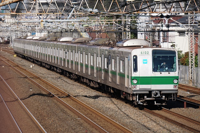 千代田線6000系 代走 & EF81 133牽引 水戸ホキ工臨2