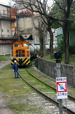 48.構内に残る貨物列車ヤード