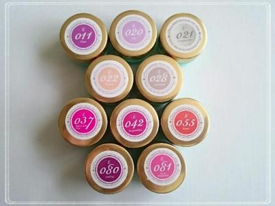 カラー見本♡アラビアンシリーズ4色＆海外便も到着～(*´ω