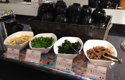 ベッセルホテルカンパーナ沖縄朝食味噌汁