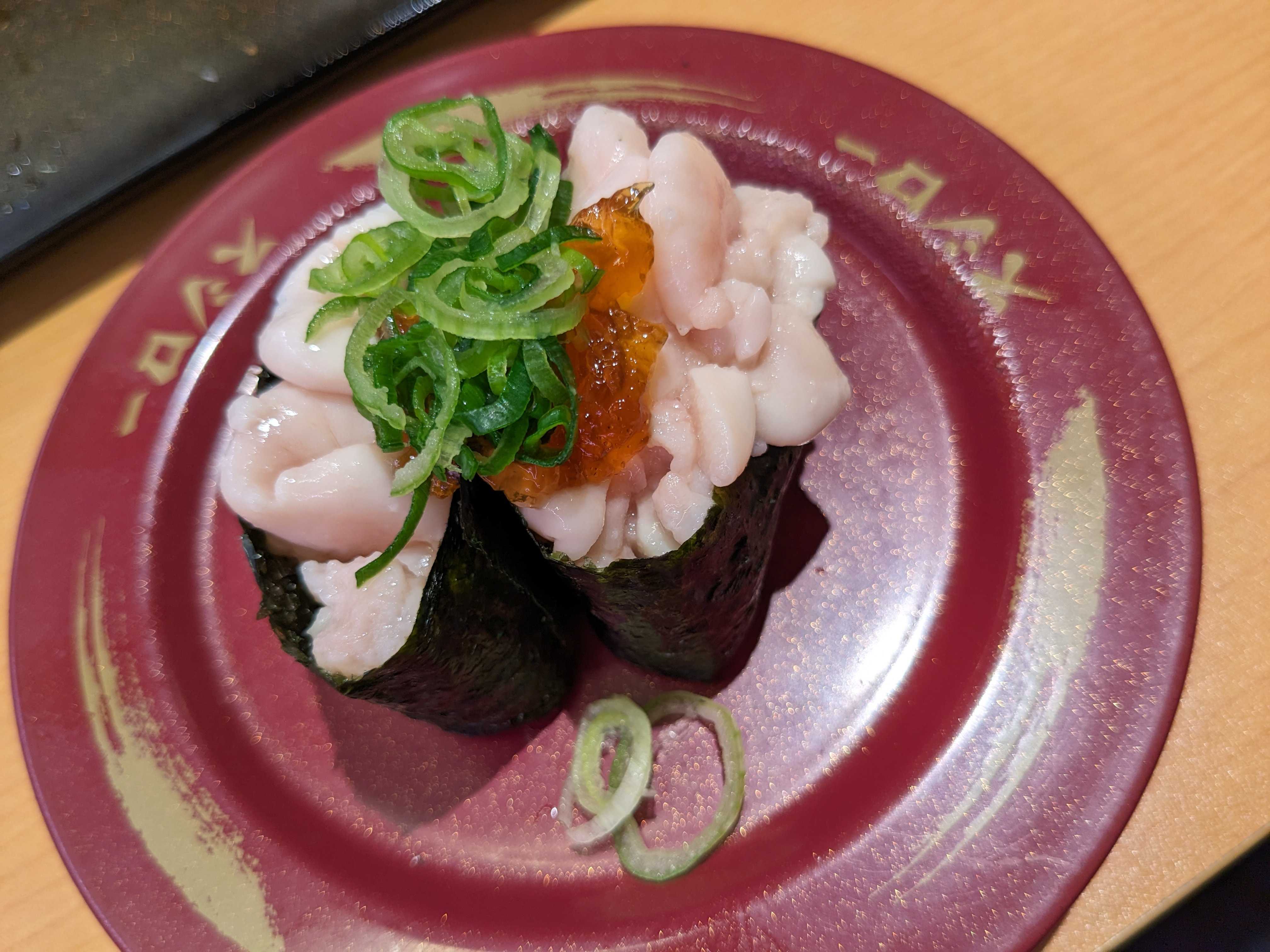 スシロー　たら白子
