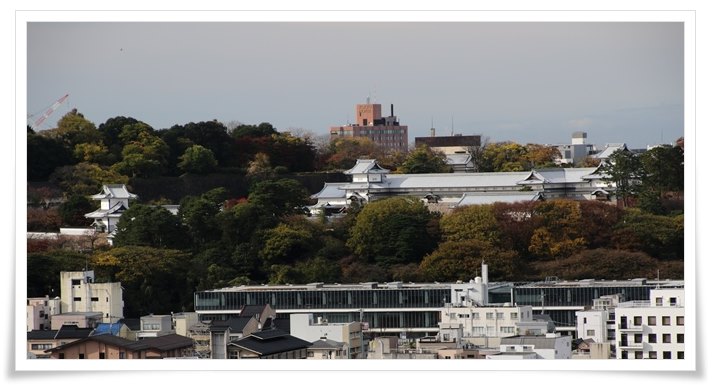 卯辰山三社-11 日暮が丘-2 金沢城 15.11.16