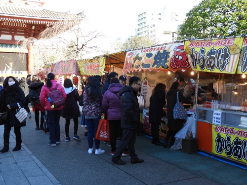 浅草寺 羽子板市