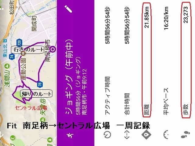 南足柄一周トレラン 2 登山アプリ「YAMAP」で21世紀の森往復20km | 足柄山 徘徊 & 絵手紙 - 楽天ブログ