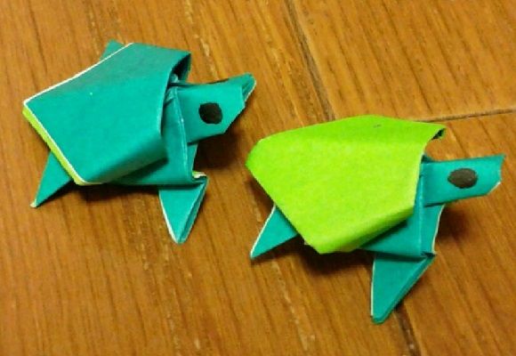 折り紙の亀さん達 A World２ 楽天ブログ